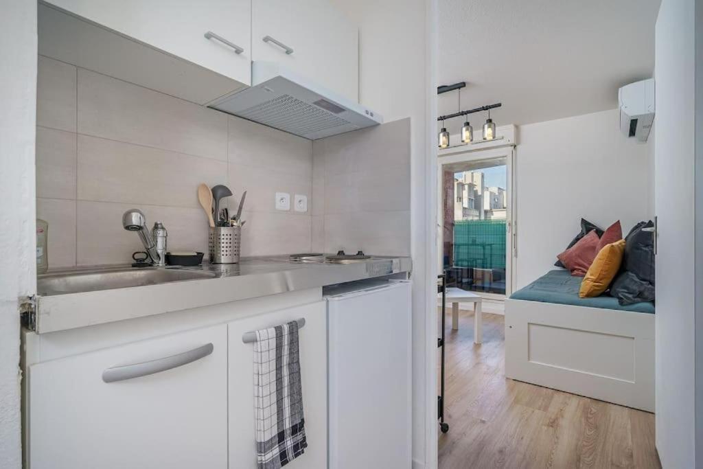 Appartement Climatise Avec Terrasse Tout Equipe A 5Min De La Gare St Charles 마르세유 외부 사진